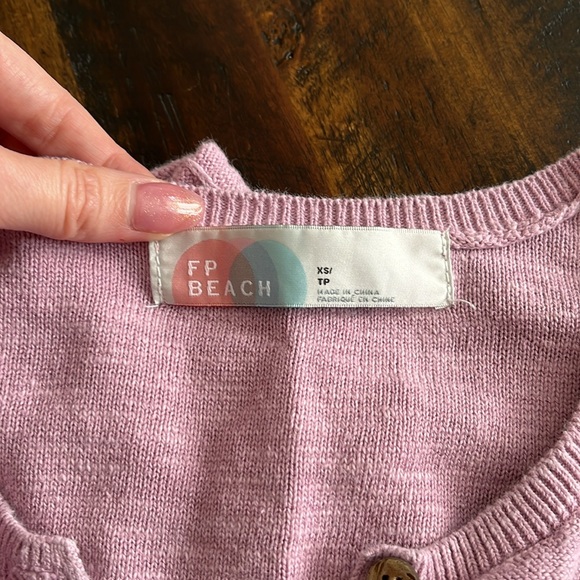 Free People El Topo Sweater Maxi in Moonlit Orchid - NWOT (Size XS) - Picture 4 of 5